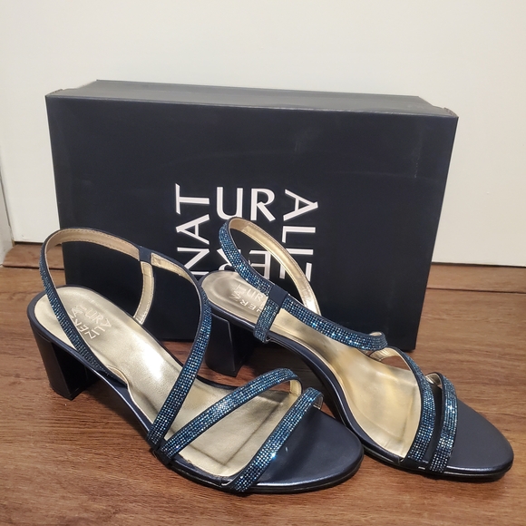 Naturalizer Shoes - Naturalizer Blue Heels Stylish Comfort
